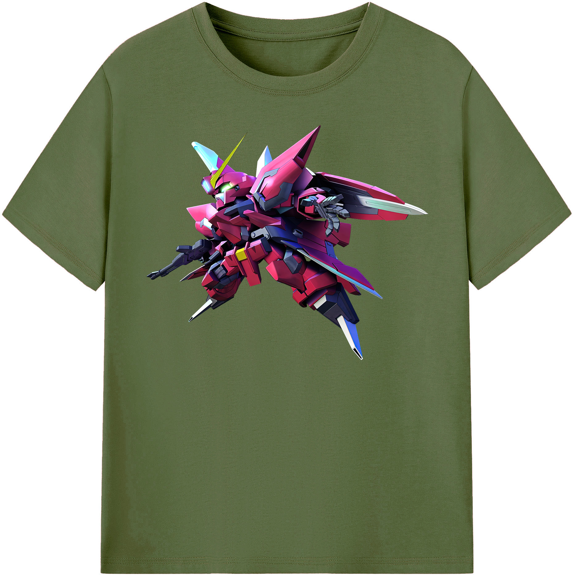 （画像用） 機動戦士ガンダム Mobile Suit Gundam 綿100％半袖Tシャツ（フロントプリント）